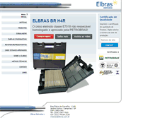 Tablet Screenshot of elbras.com.br